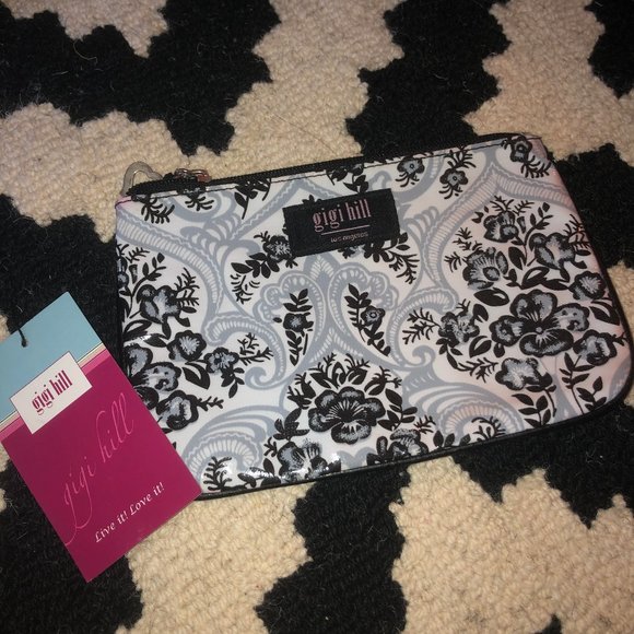 NWT - Gigi Hill 'The Small Scarlett' Cosmetic Bag - Picture 1 of 1
